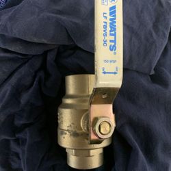 1 1/2 Copper Sweat Ball Valve