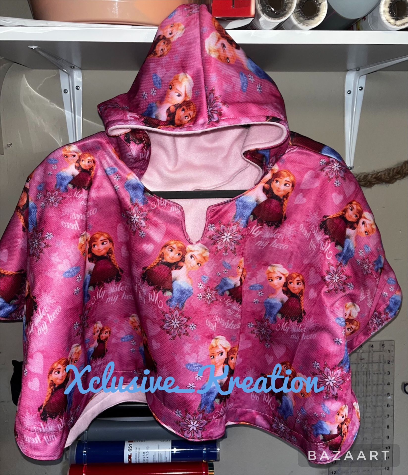 Frozen Themed Poncho
