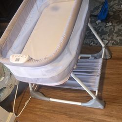 Bassinet, Bouncer, And Diaper Bag