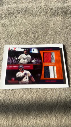 Bruce lewis/carlos correa topps 3/25