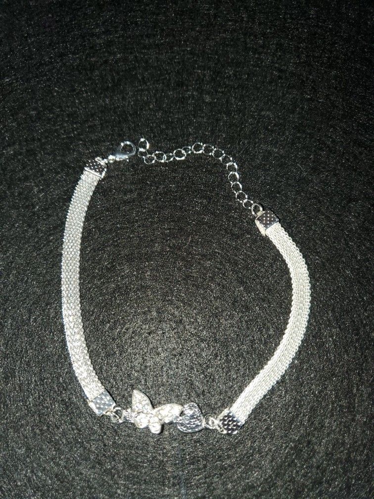 Herring Bone Anklet