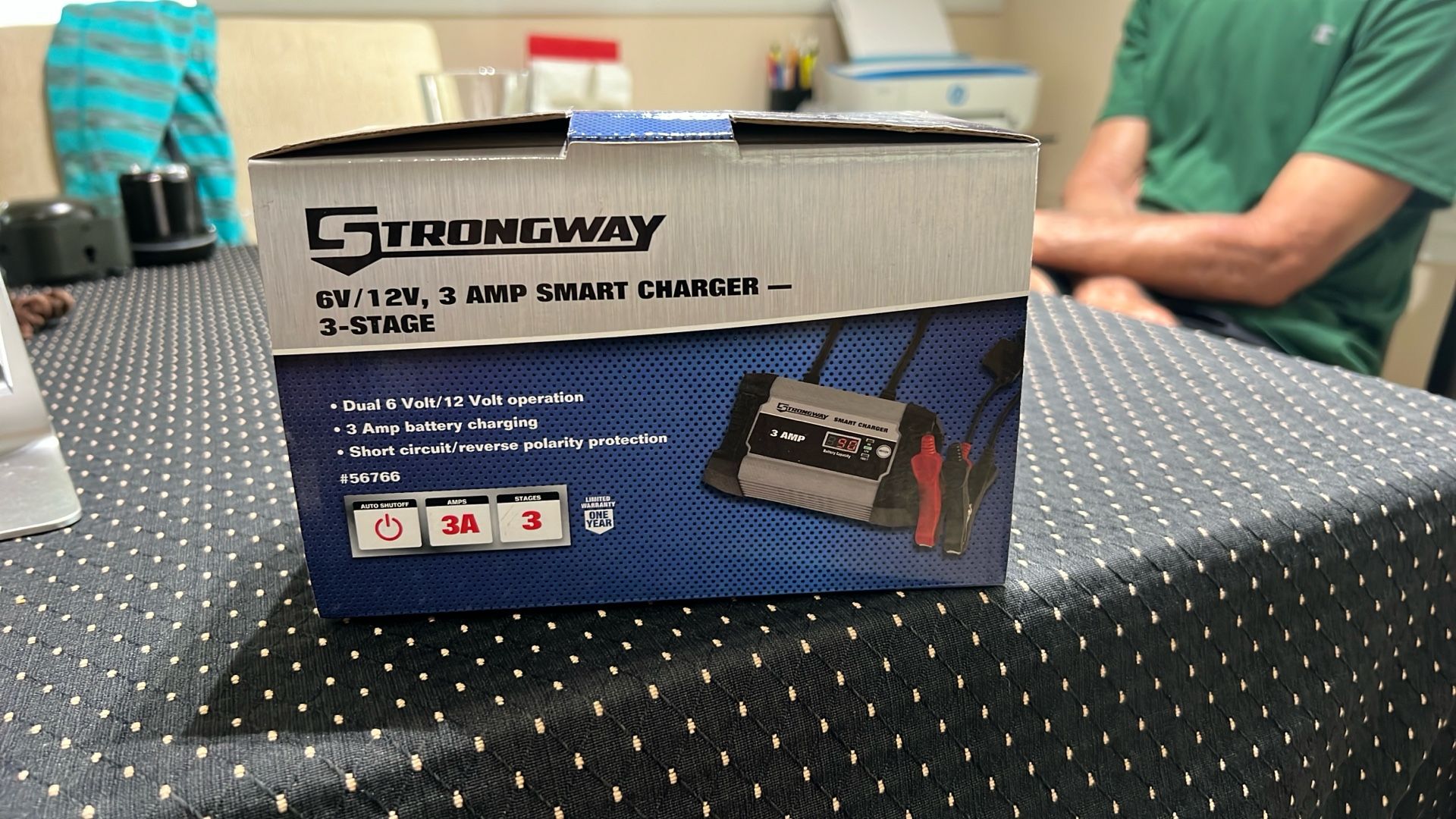 BATTERY CHARGER 3Amp 3-stage