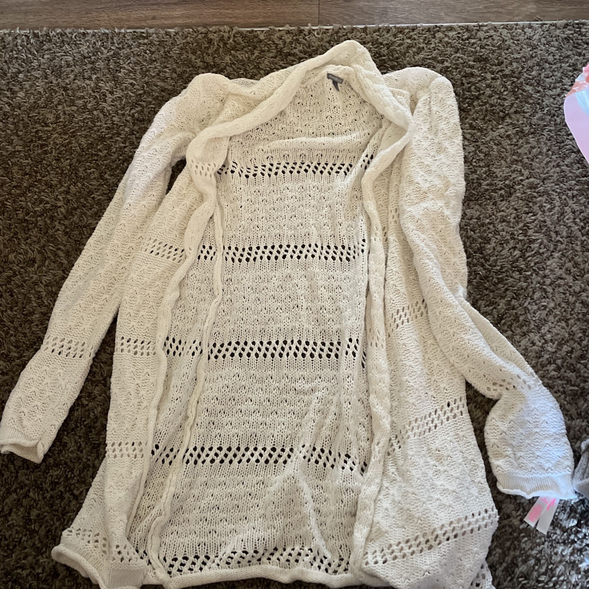 small woman’s cardigan from charlotte russe 