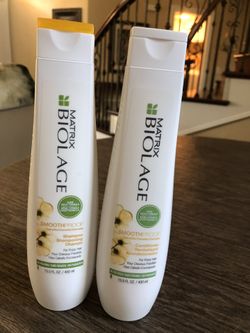 MATRIX BIOLAGE Smooth Proof Shampoo & Conditioner For Frizzy Hair Camellia Scent