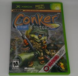 Conker Live & Reloaded Microsoft Xbox CiB Tested Works