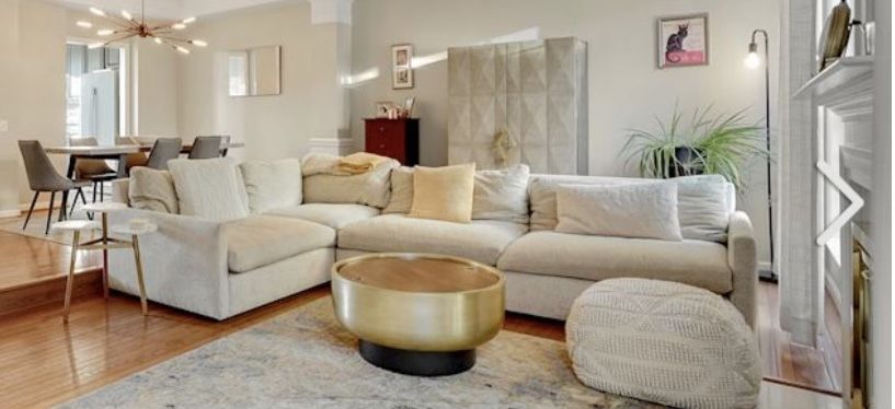 44” Deep Arhaus Kipton Two Piece Sectional