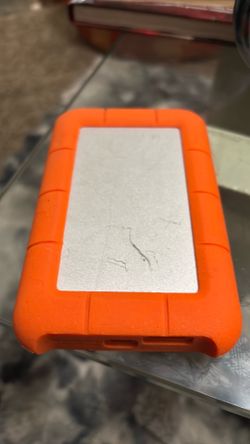 LaCie Rugged external hard drive,