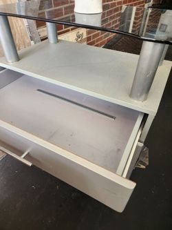 Glass Top Desk