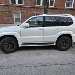 White Lexus GX (contact info removed)