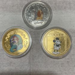 Disney Collectible Proof Coins 