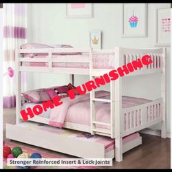 Furniture bunkbed, twin size