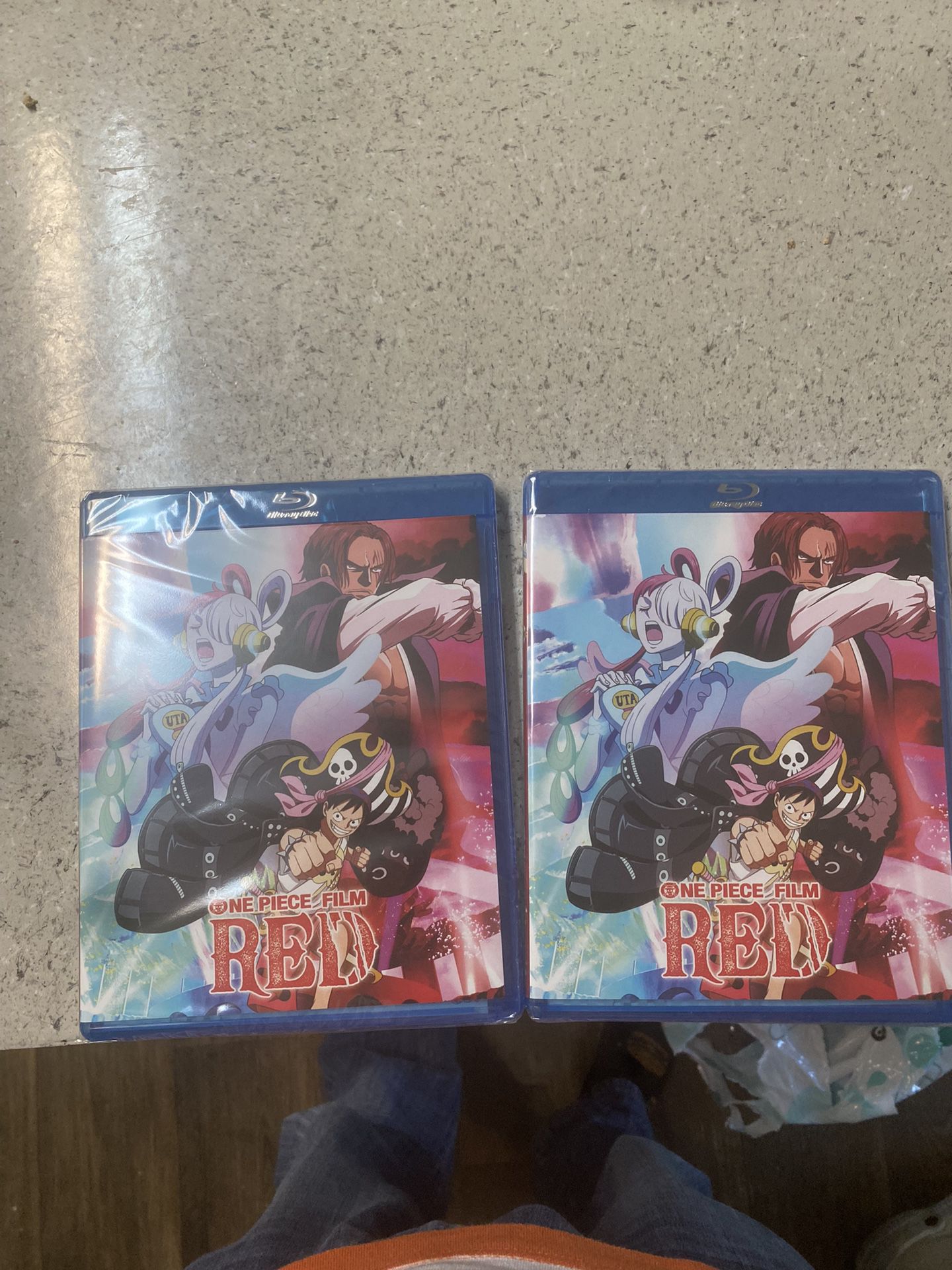 2 Copies Of One Piece Film Red Crunchyroll