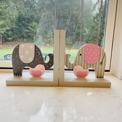 Elephant Book Ends