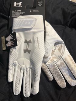Under Armor football gloves