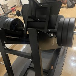 Seated (linear) Leg Press w/ 6 45 lb. plates