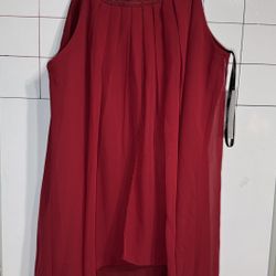 Red Midi Dress 