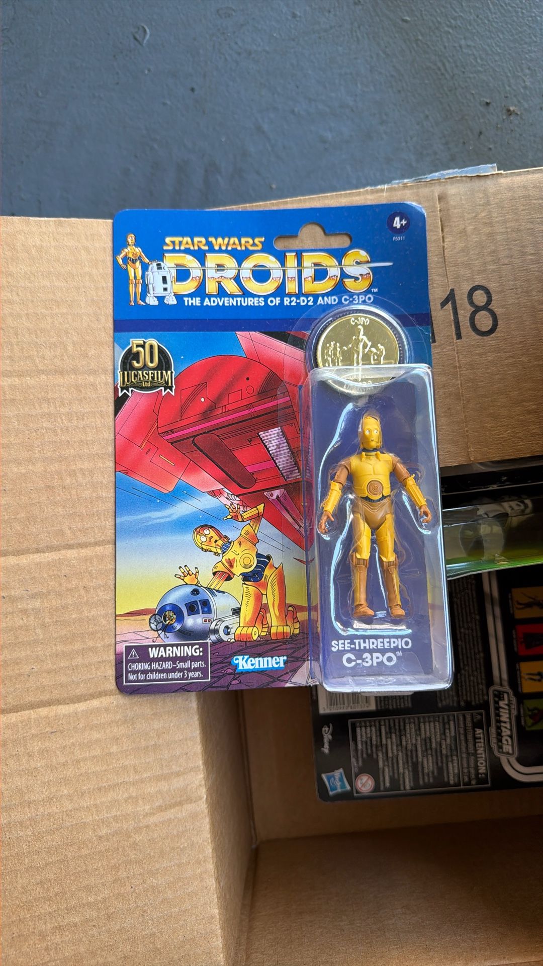 vintage star wars droids c-3po