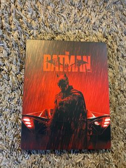 The Batman (2022) Movie 4k & Blu-Ray Steelbook