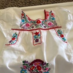 Girls Mexican Dress