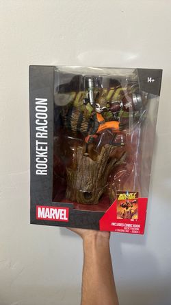 ROCKET RACOON STATUE FIGURE