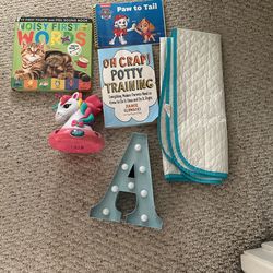Free Night Light, Books, Changing Pad