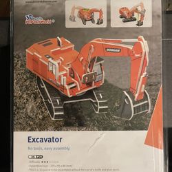 3D Puzzle Doosan Excavator
