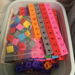  set of Learning Resources MathLink Cubes