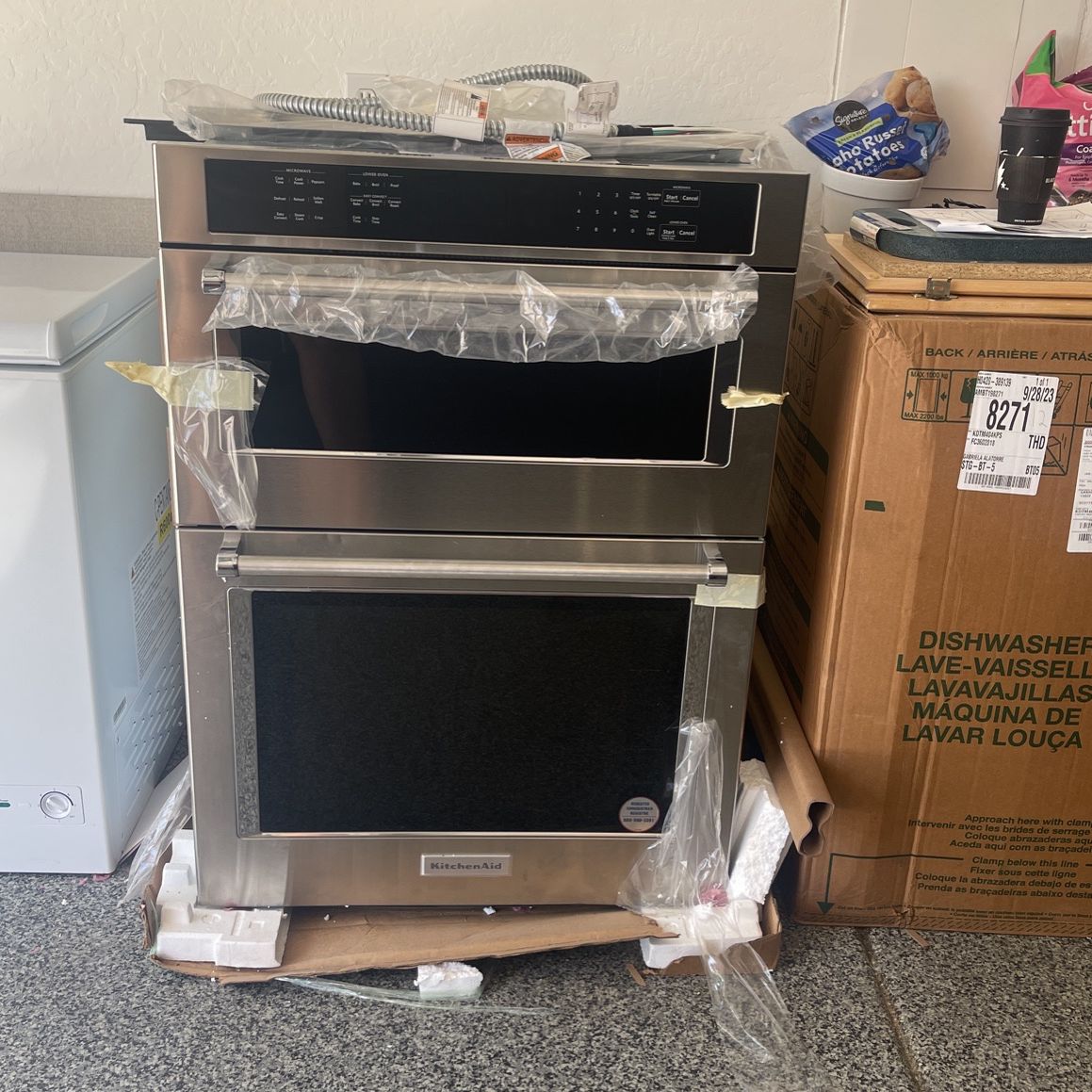 KitchenAid Microwave/ Oven Unit 