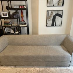 BluDot Thataway 102" Sleeper Sofa in Gray