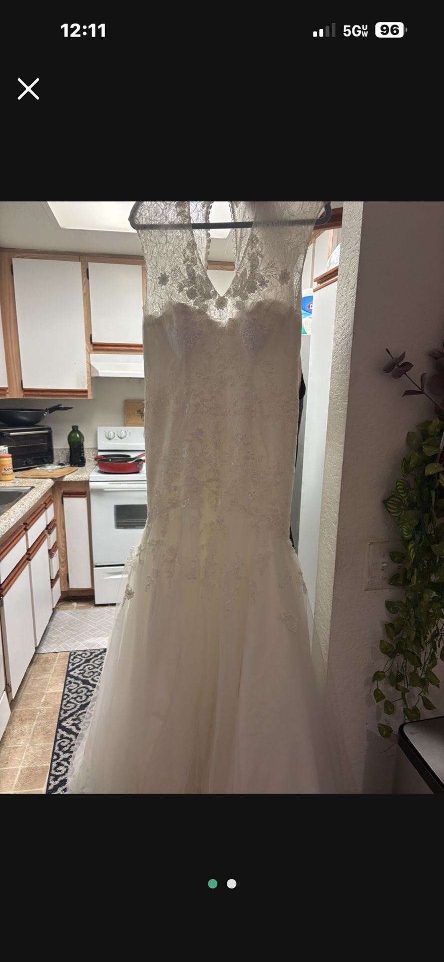 Wedding Dress From David’s Bridal