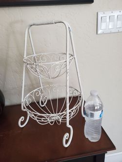 2 tiers fruit stand