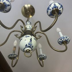 Delft Blue Chandeller