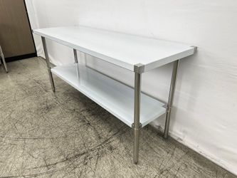 72W x 24D x34H All Stainless Steel Table NSF HN-T-2472-SB