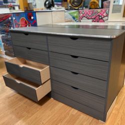 8 Drawer Dresser No Knobs