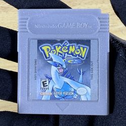 Pokemon Silver Version (Nintendo Game Boy Color, 2000) Authentic, Tested, Works!