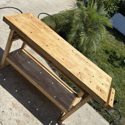 Yukon “60” Used Wood Workbench . No Drawers