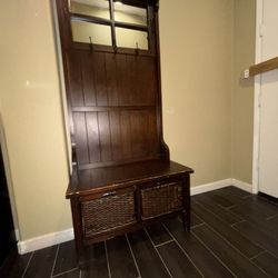 Pier One Coat Rack / Hall Tree 