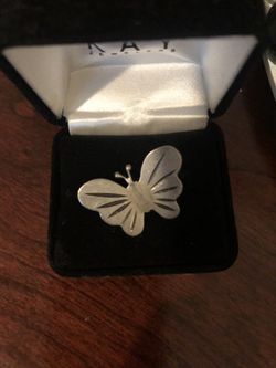 925 Silver Butterfly Ring
