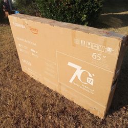 -FIRM PRICE NON-NEGOTIABLE- NEW 2025 MODEL 65 IN. TOSHIBA 4K SMART 🔥 TV W/REMOTE