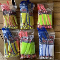 SNOOK JIGS $2.50 1oz 1.5oz 2oz Flair Hawks