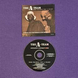 The A-Team Who Framed The A-Team? Album Cd Aceyalone Abstract Rude LA Los Angeles Underground Independent Hip Hop Rap