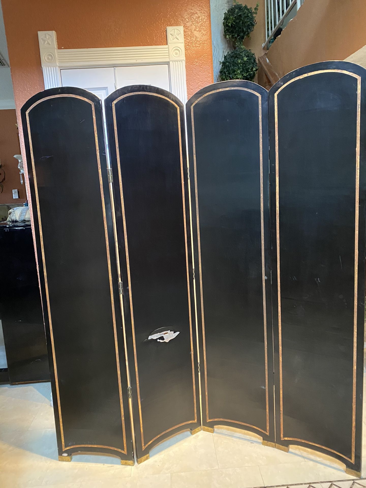 Room Divider Four Panels