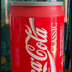 Giant Coke Can CocaCola Ice chest cooler Vintage