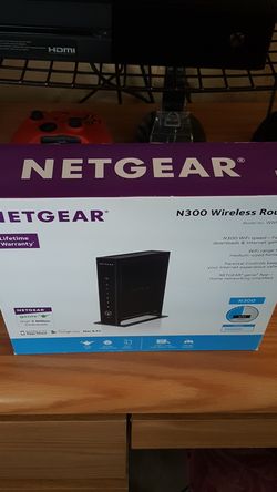Netgear N300 Wireless Router $15