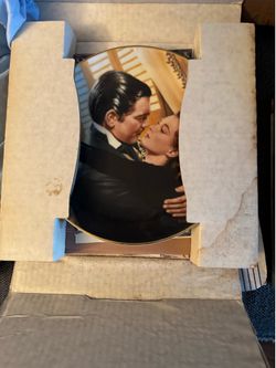 Gone With the Wind commemorative plates
