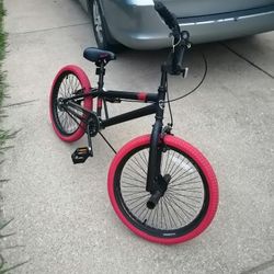 Black And Red Bike