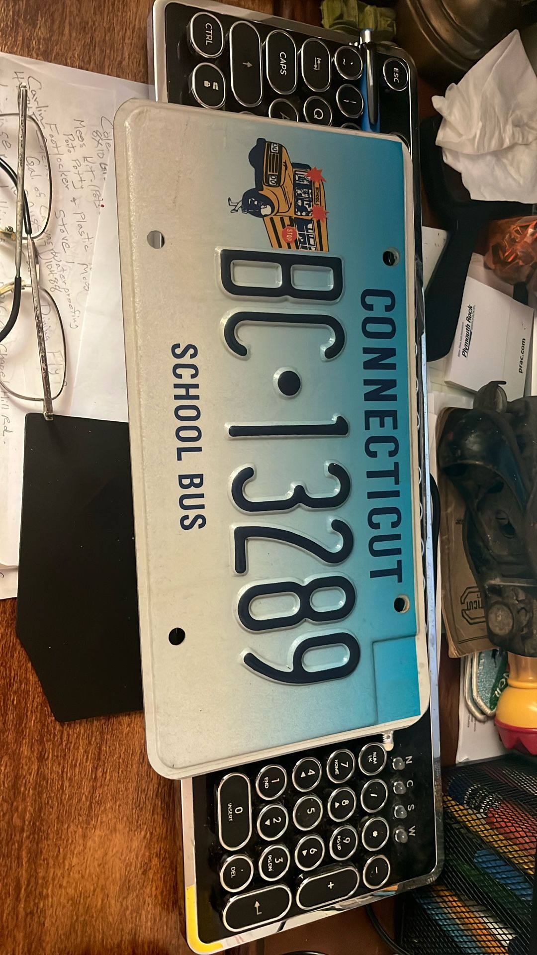 Connecticut School Bus —TAG