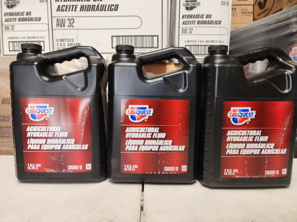 Tractor Agricultural Hydraulic Fluid 3 Gallons New 