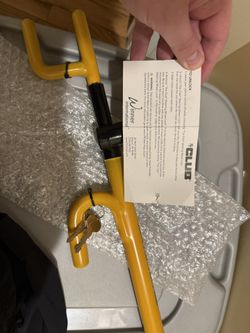 Club Lock for Anti-theft 