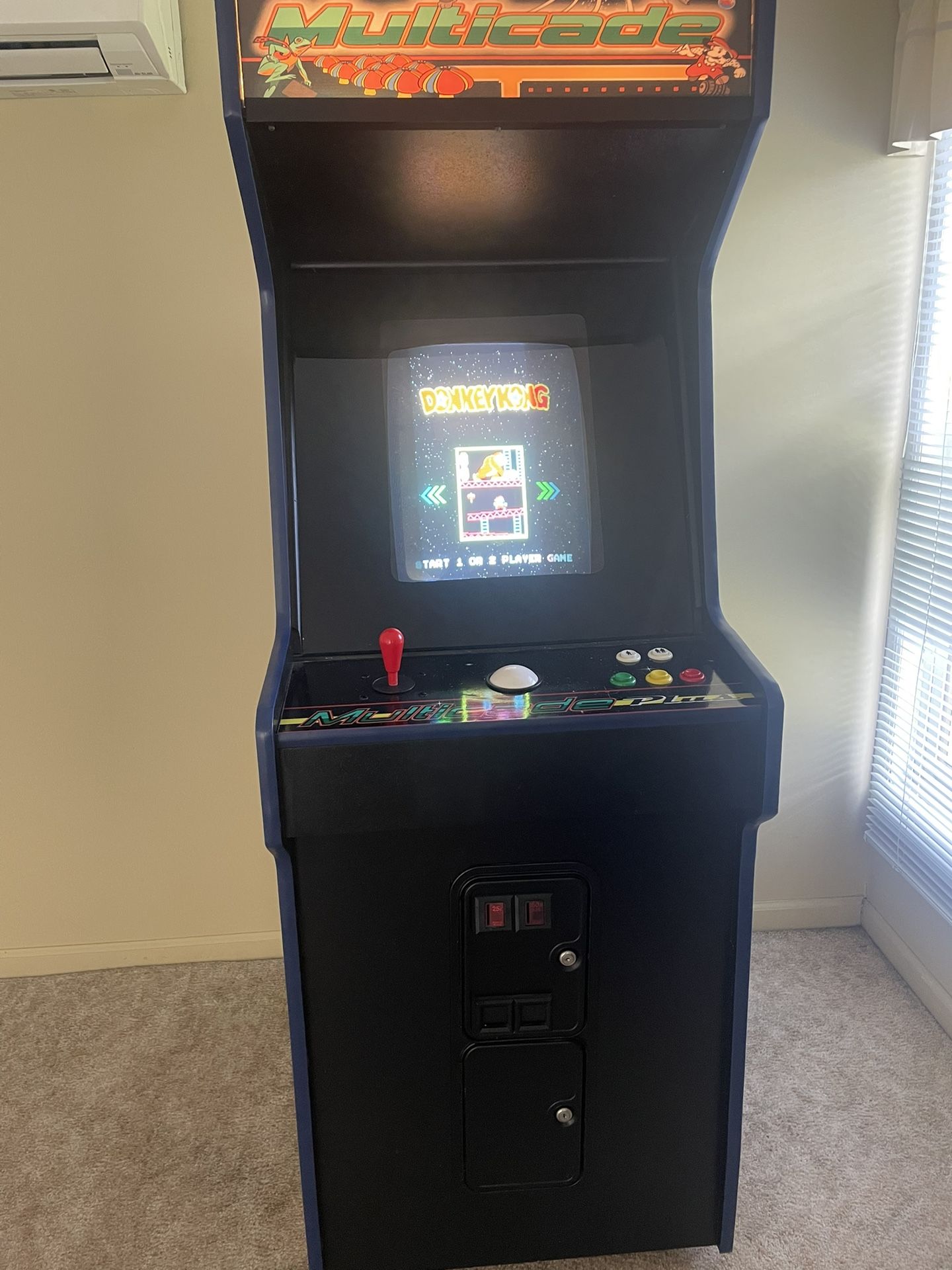 Multicade Plus – Full Size Arcade Machine with 33 Games!
